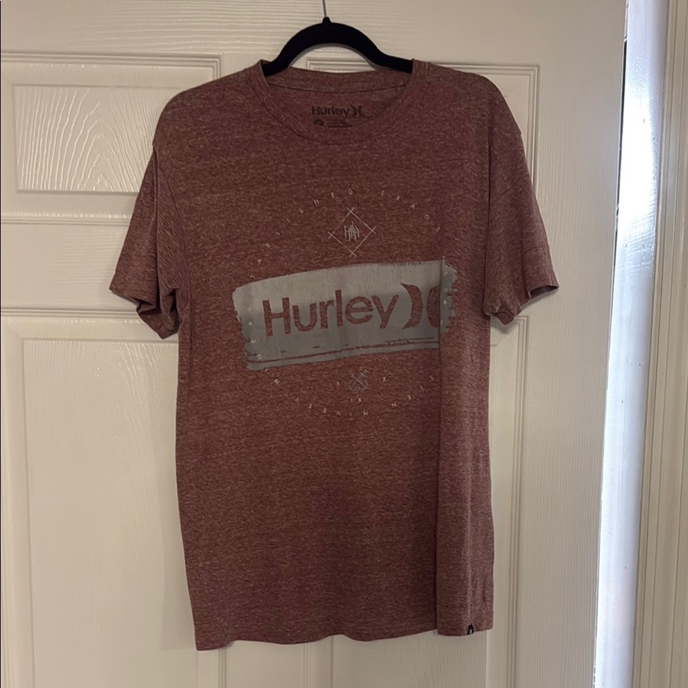 Hurley Maroon Heather T-Shirt MED